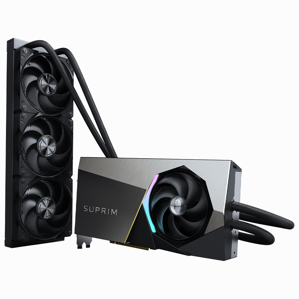 Placa de Vídeo MSI Suprim Liquid Soc 16GB GeForce RTX5080 GDDR7 - 912-V531-027