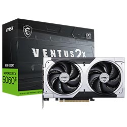 Placa de Vídeo MSI Ventus 2X Plus 8GB GeForce RTX5060TI GDDR7 - 912-V536-051