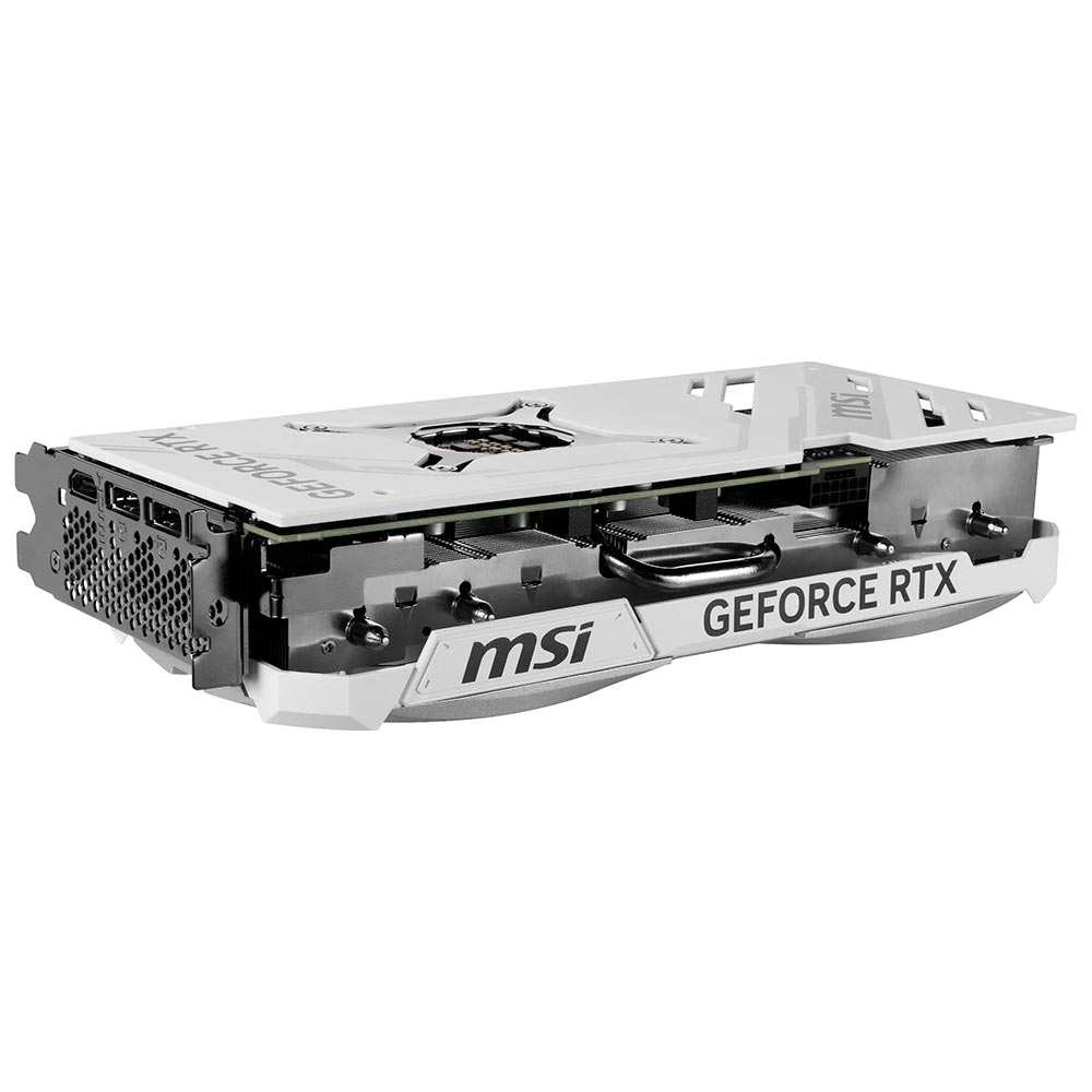 Placa de Vídeo MSI Ventus 2X White OC 12GB GeForce RTX4070 SUPER GDDR6X - 912-V513-642