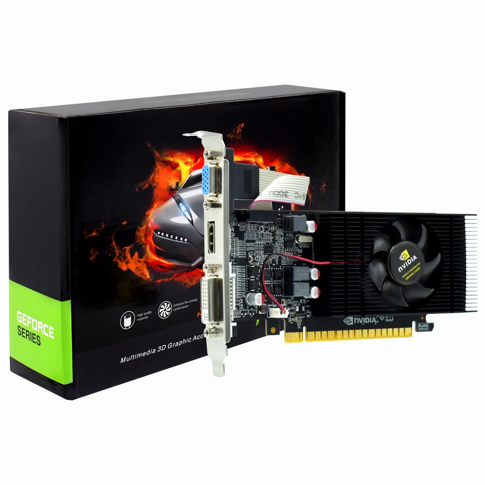 Placa de Vídeo Nvidia 2GB GeForce GT740 DDR5 - GEFORCE-GT740-GRAPHIC