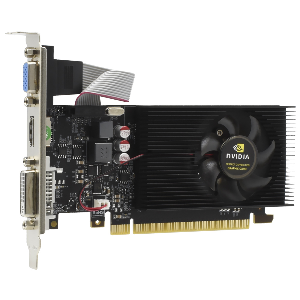 Placa de Vídeo Nvidia Star 2GB GeForce GT730 DDR5 - LOW PROFILE GT730-GRAPHIC