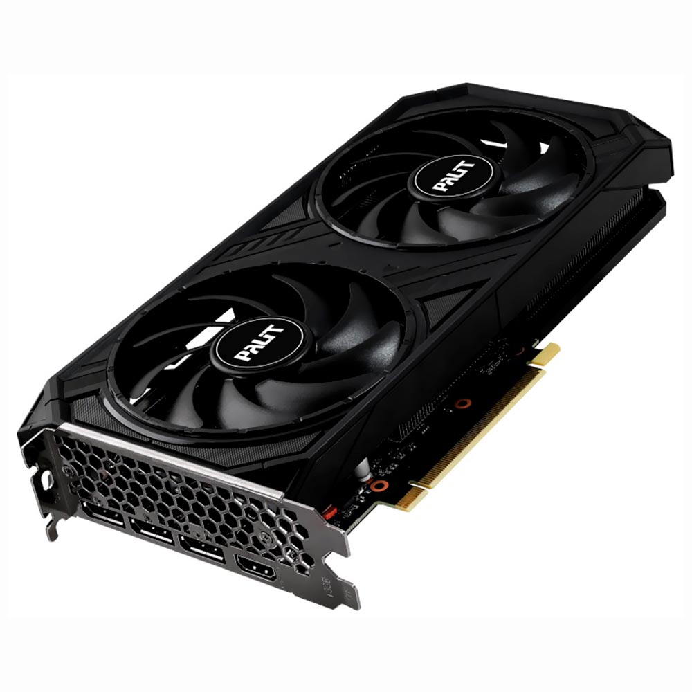 Placa de Vídeo Palit Dual 8GB GeForce RTX4060TI GDDR6 - NE6406T019P1-1060D