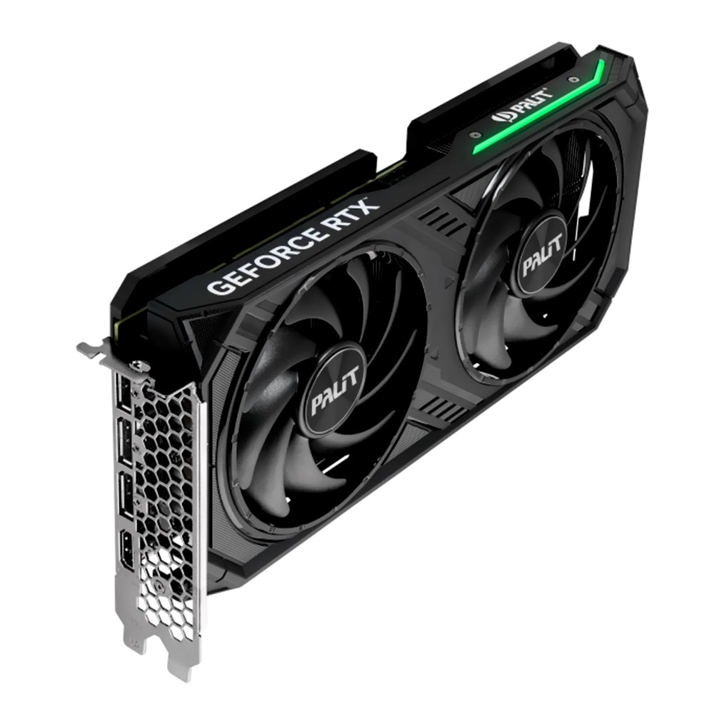 Placa de Vídeo Palit Dual 8GB GeForce RTX4060TI GDDR6 - NE6406T019P1-1060D