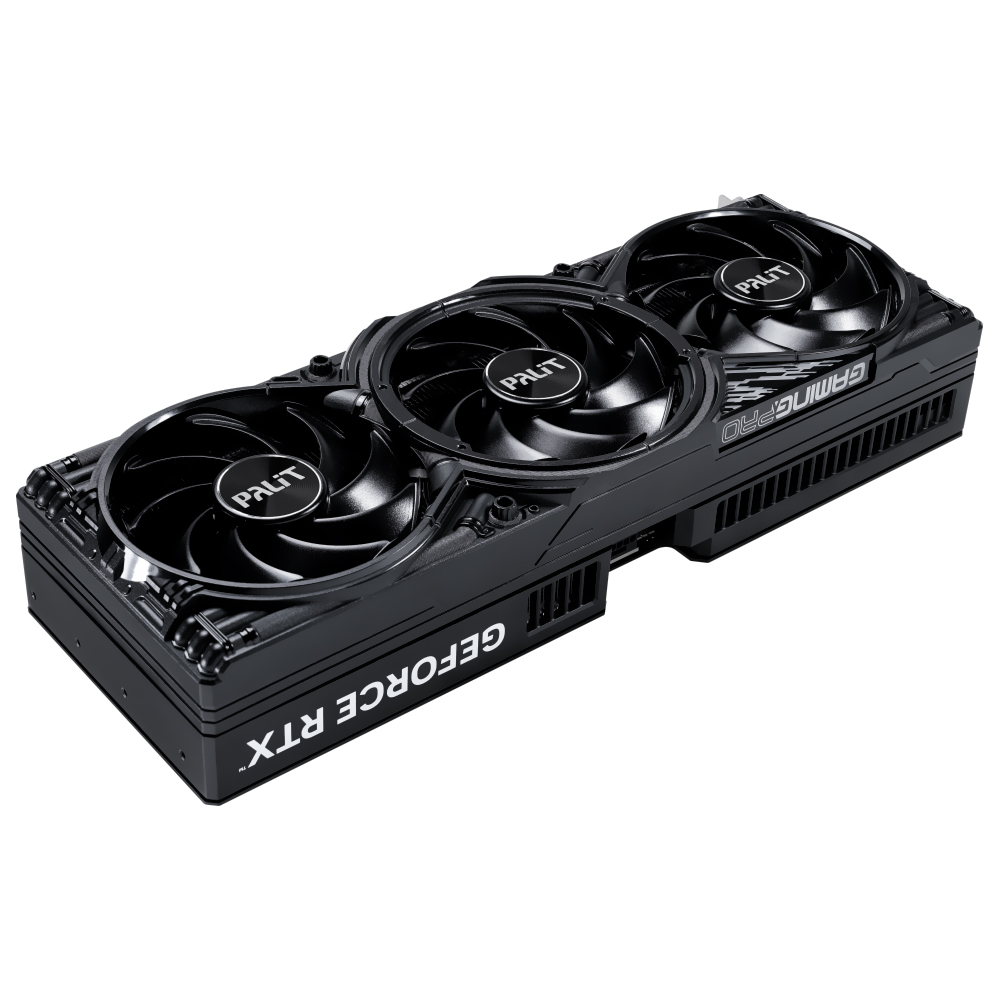 Placa de Vídeo Palit Gaming Pro OC V1 16GB GeForce RTX5070TI GDDR7 - NE7507TS19T2-GB2031Y