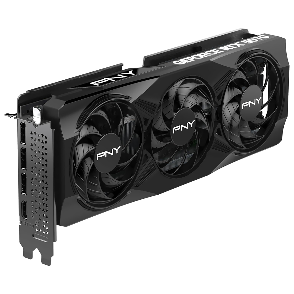 Placa de Vídeo PNY Stealth Mode OC 12GB GeForce RTX5070 GDDR7 - VCG507012TFXPBW1-O
