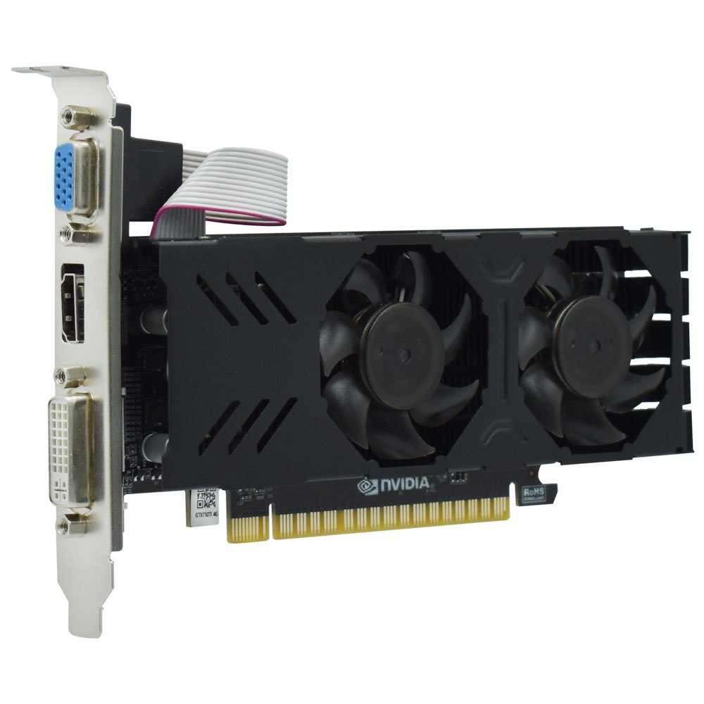 Placa de Vídeo Star Nvidia 4GB GeForce GTX750TI DDR5 - LOW PROFILE GTX750TI-GRAPHIC
