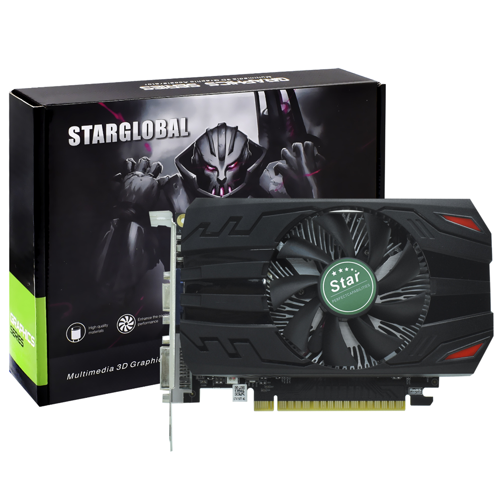 Placa de Vídeo Star Nvidia 4GB GeForce GTX750TI DDR5 - LOW PROFILE GTX750TI-GRAPHIC