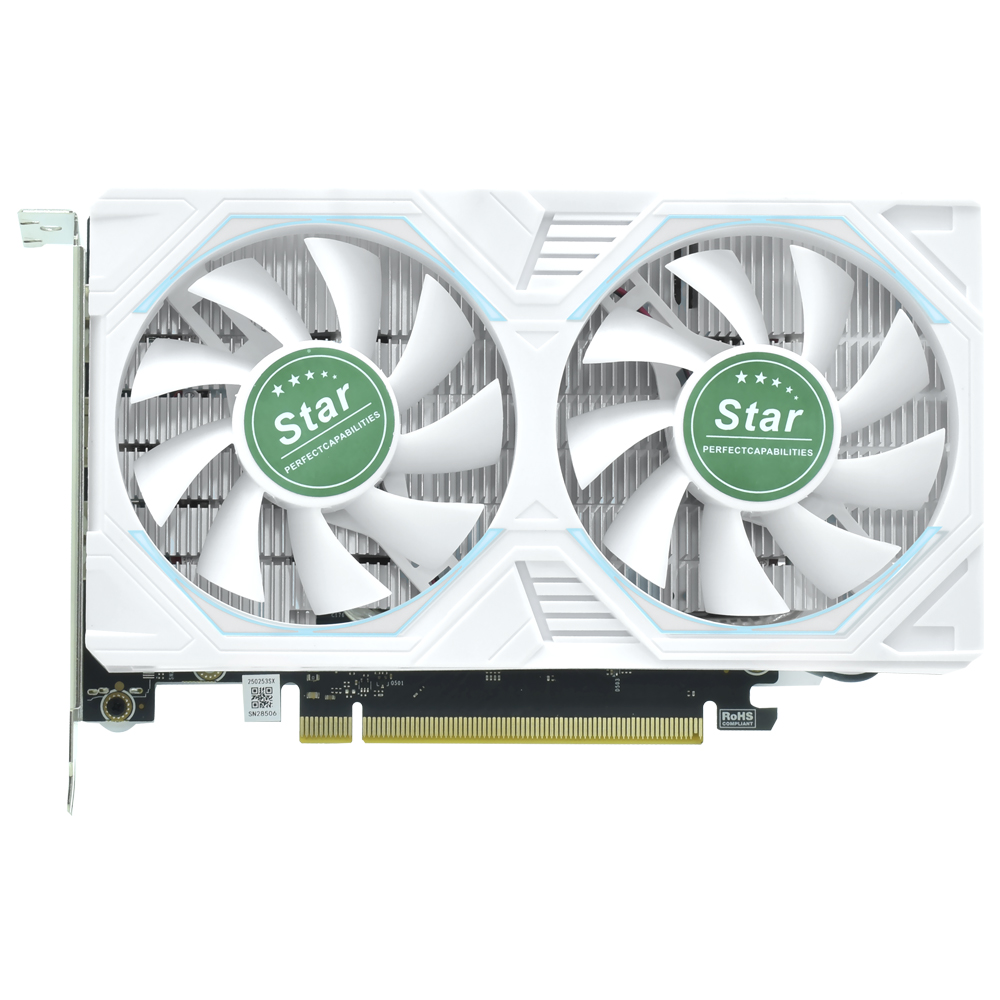 Placa de Vídeo Star White 6GB GeForce RTX4050M GDDR7 - Branco (STAR-RTX4050M)
