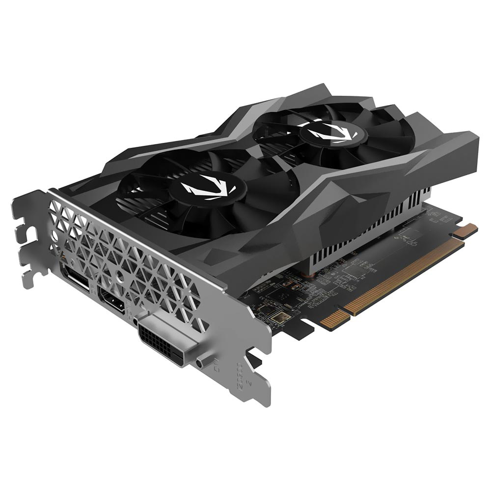 Placa de Vídeo Zotac Gaming 4GB GeForce GTX1650 AMP GDDR6 - ZT-T16520J-10L