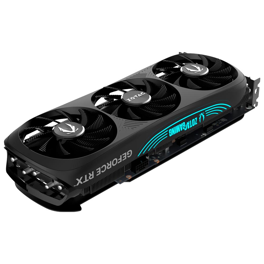 Placa de Vídeo Zotac Gaming Trinity Black ED 16GB GeForce RTX4080 SUPER GDDR6X - ZT-D40820D-10P