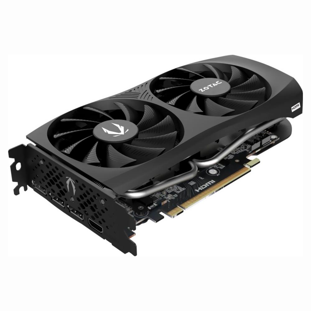 Placa de Vídeo Zotac Gaming Twin Edge OC 8GB GeForce RTX4060 GDDR6 - ZT-D40600H-10M