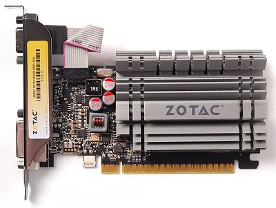 Placa de Vídeo Zotac Zone Edition 4GB GeForce GT730 DDR3 - ZT-71115-20L