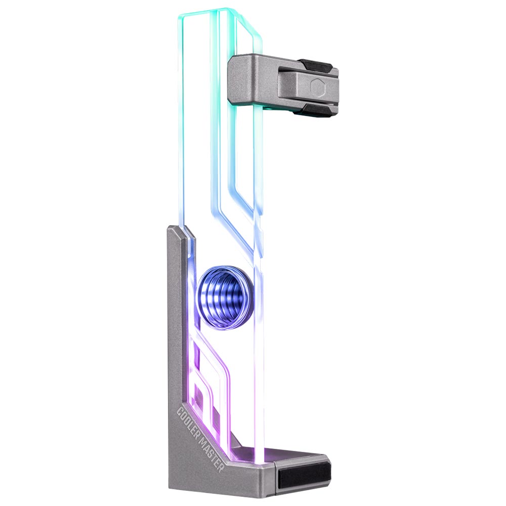 Suporte de Placa de Vídeo Cooler Master Atlas ARGB - Cinza (MCA-U000R-AGSBTG-00)