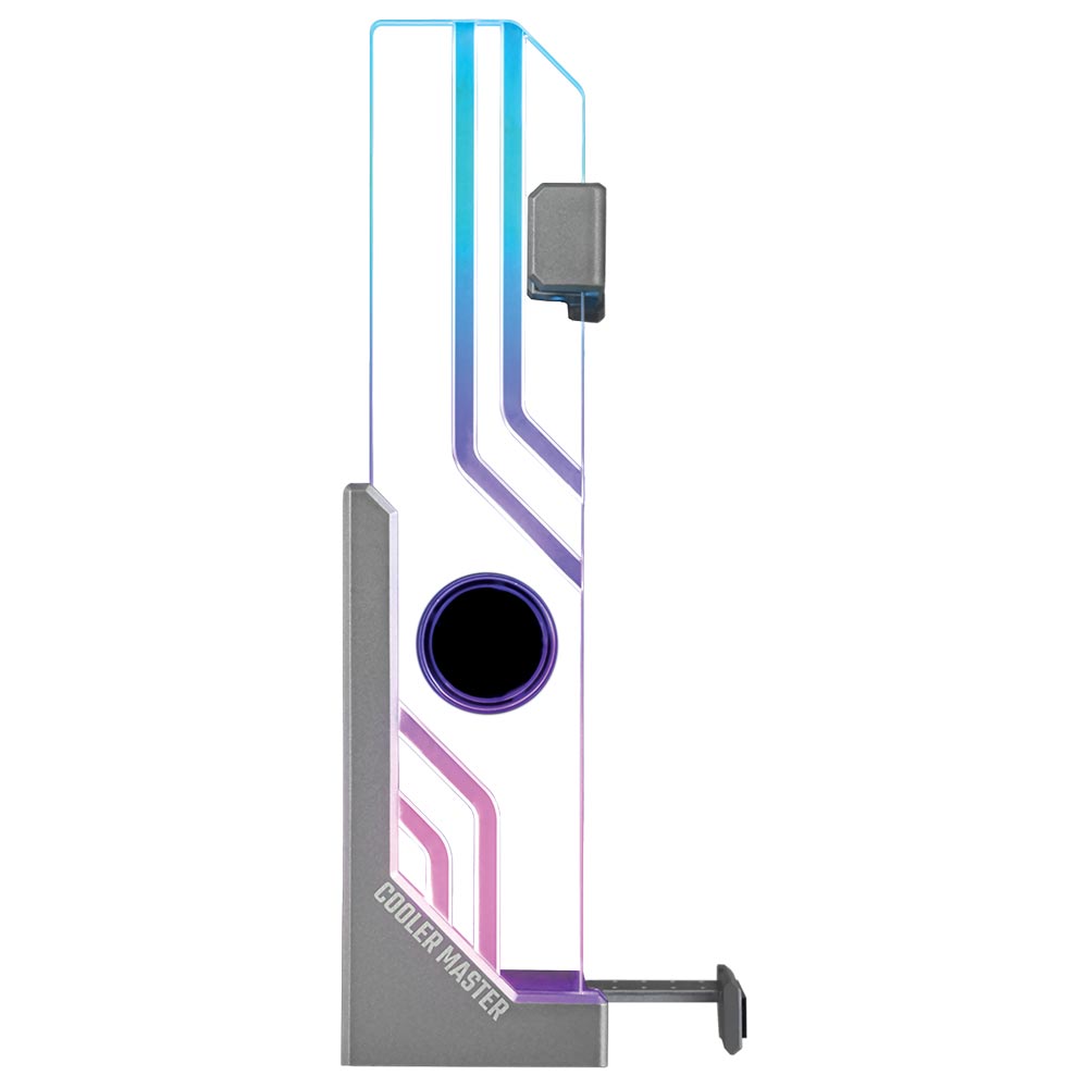 Suporte de Placa de Vídeo Cooler Master Atlas ARGB - Cinza (MCA-U000R-AGSBTG-00)