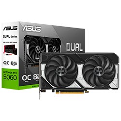 VGA  8GB ASUS RTX5060 DUAL OC 2565MHZ 128BIT GDDR7/HDMI/DP DUAL-RTX5060-O8G