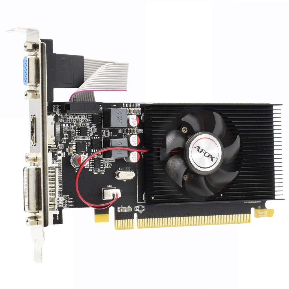 Placa de Vídeo AFOX 1GB Radeon R5-220 DDR3 - AFR5220-1024D3L4