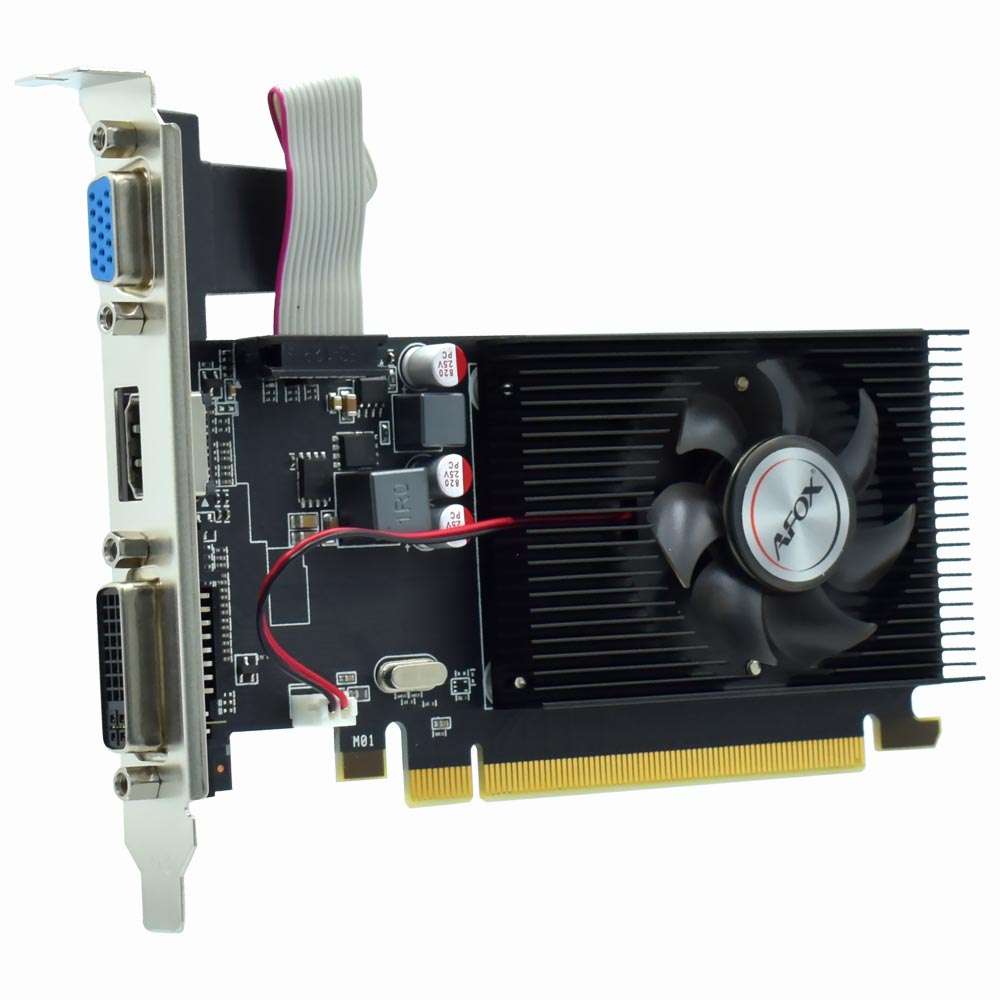 Placa de Vídeo AFOX 2GB Radeon HD6450 DDR3 - AF6450-2048D3L5