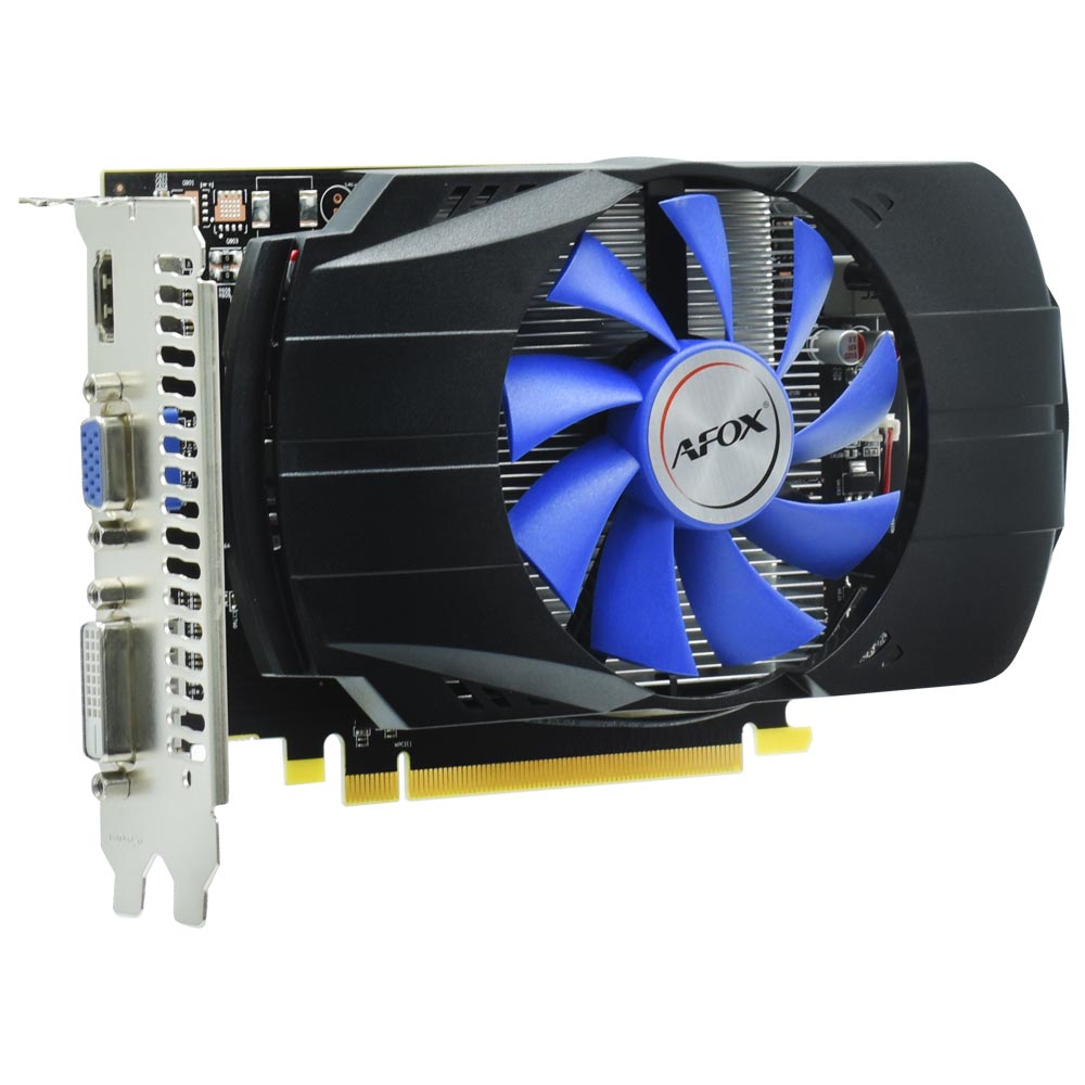 Placa de Vídeo AFOX 2GB Radeon R7-350 GDDR5 - AFR7350-2048D5H4-V3