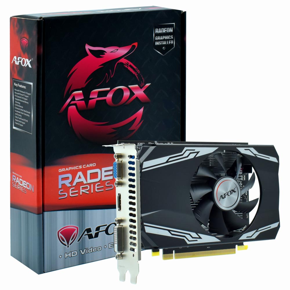 Placa de Vídeo AFOX 4GB Radeon R7-240 DDR3 - AFR7240-4096D3H4