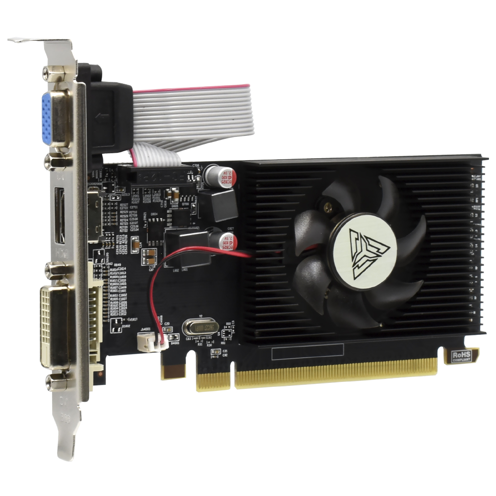 Placa de Vídeo Arktek Cyclops 2GB Radeon R5-230 GDDR3 -  AKR230D3S2GL1