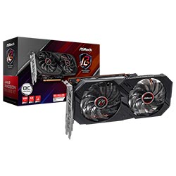 Placa de Vídeo ASRock Phantom Gaming OC 4GB Radeon RX6500 XT GDDR6 - RX6500XT PGD 4GO