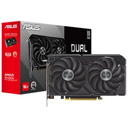 Placa de Vídeo ASUS Dual GTIII 16GB Radeon RX9060 XT GDDR6 - DUAL-RX9060XT-16G