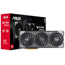 Placa de Video ASUS TUF Gaming OC GTIII 16GB Radeon RX9070 XT GDDR6 / RGB - TUF-RX9070XT-O16G-GAMING