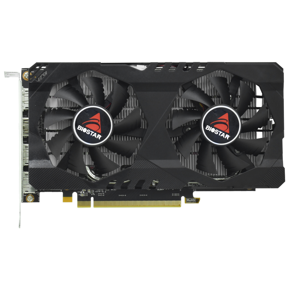 Placa de Vídeo Biostar Gaming 8GB Radeon RX6600 GDDR6 - VA6606RM81-TBMRH-BS2