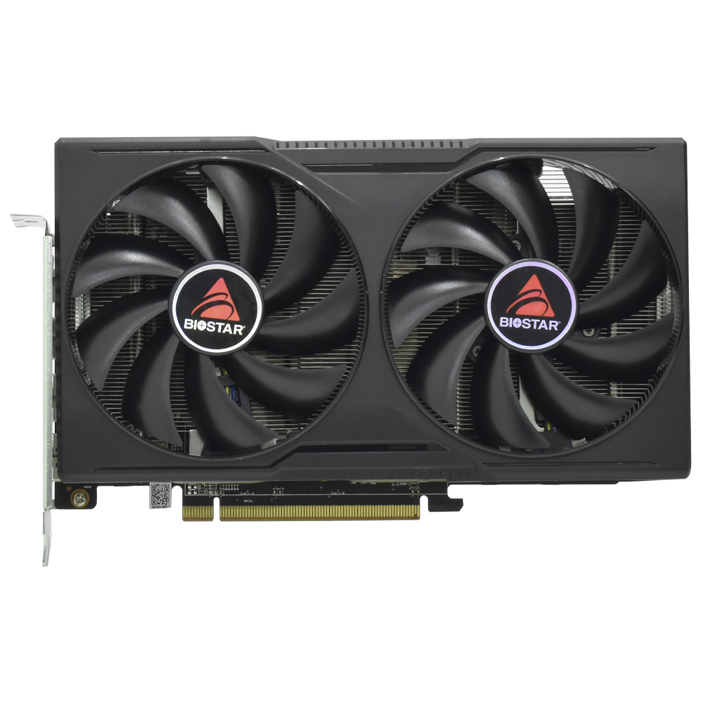 Placa de Vídeo Biostar Ultimate Gaming OC 8GB Radeon RX7600 GDDR6 - VA76S6RM81-RBARA-BS2