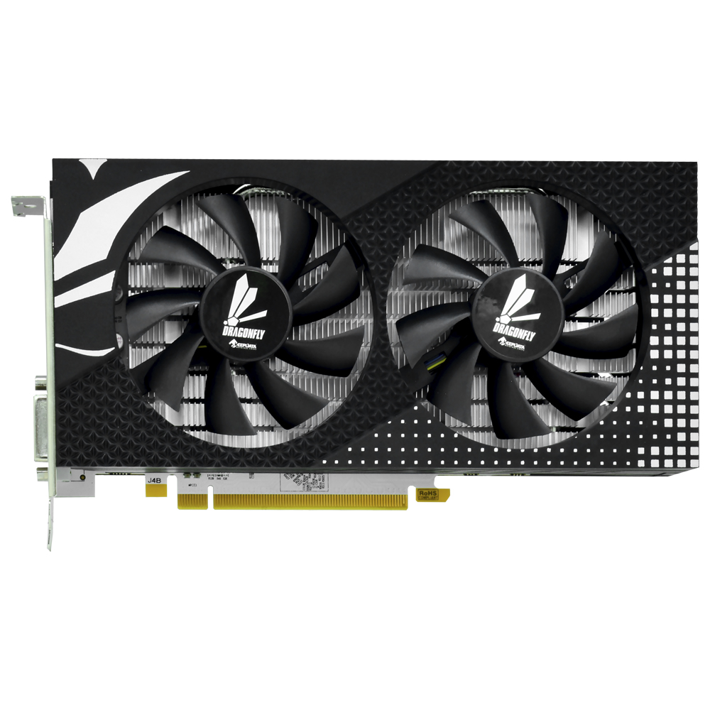 Placa de Vídeo Keepdata DragonFly 8GB Radeon RX580 GDDR5 - KDRX580-8GD5B/256B
