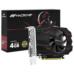 Placa de Vídeo Macrovip 4GB Radeon RX550 GDDR5 - MV-RX5504GD5