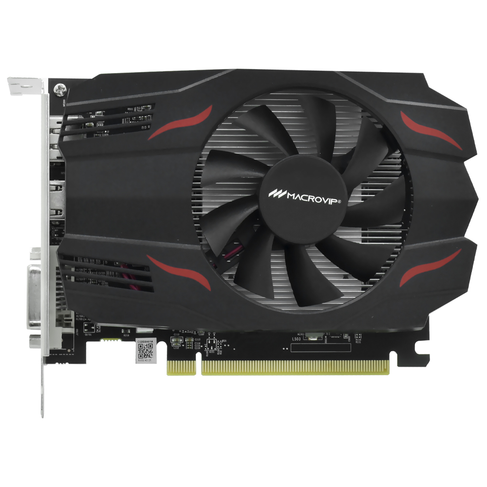 Placa de Vídeo Macrovip 4GB Radeon RX550 GDDR5 - MV-RX5504GD5