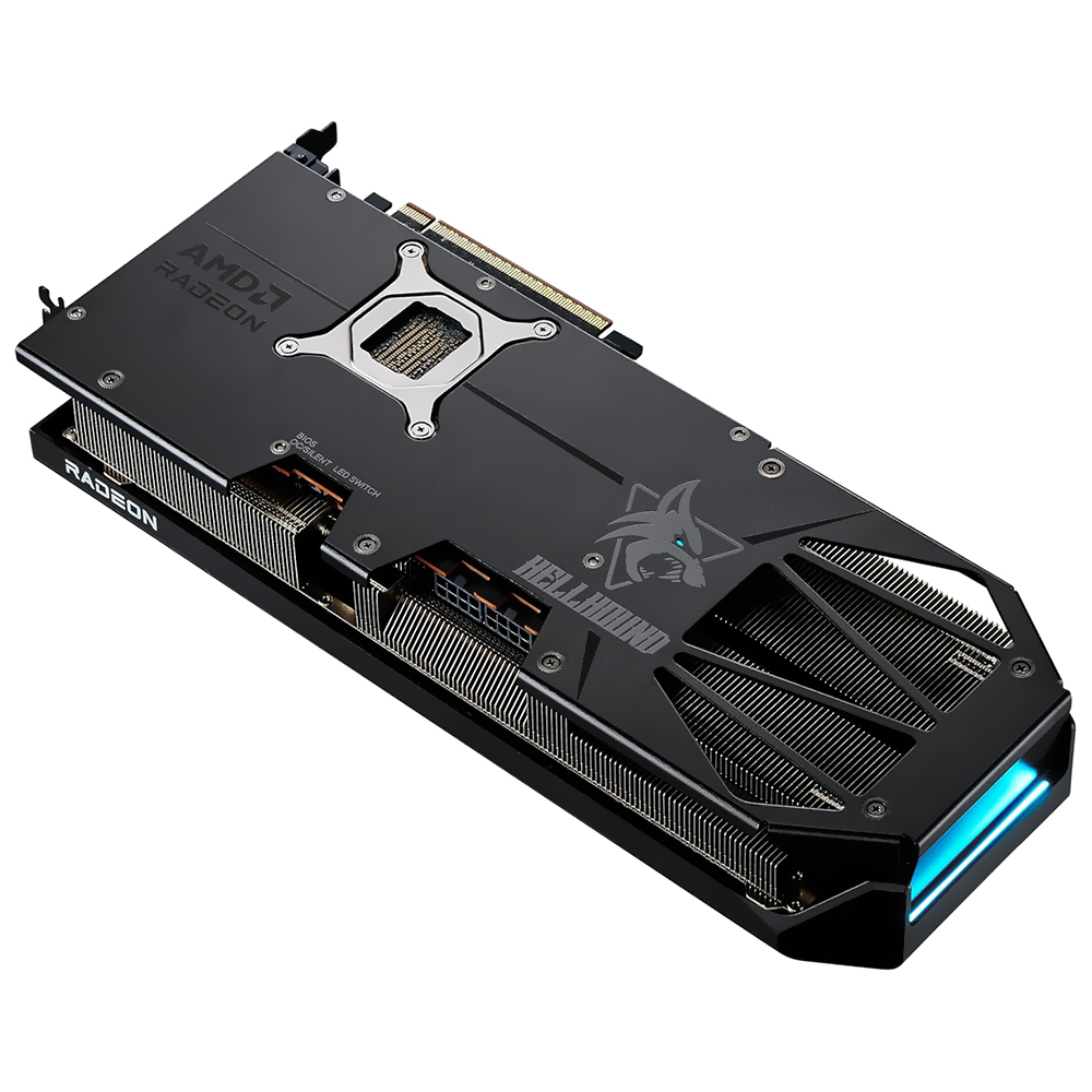 Placa de Vídeo PowerColor Hellbound 16GB Radeon RX9070 GDDR6 - 16G-L/OC
