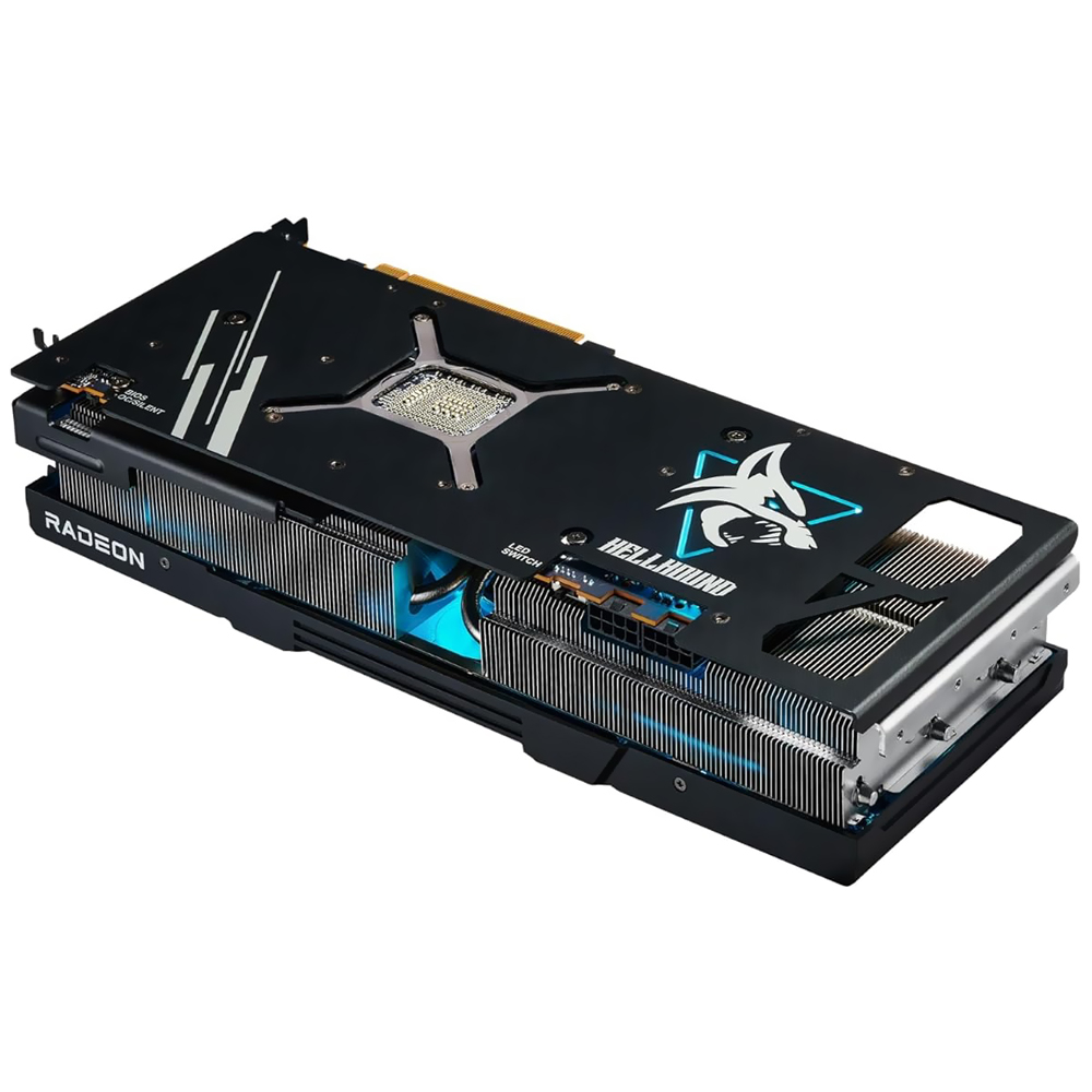Placa de Vídeo PowerColor Hellbound 24GB Radeon RX7900 XTX GDDR6 - 24G-L/OC
