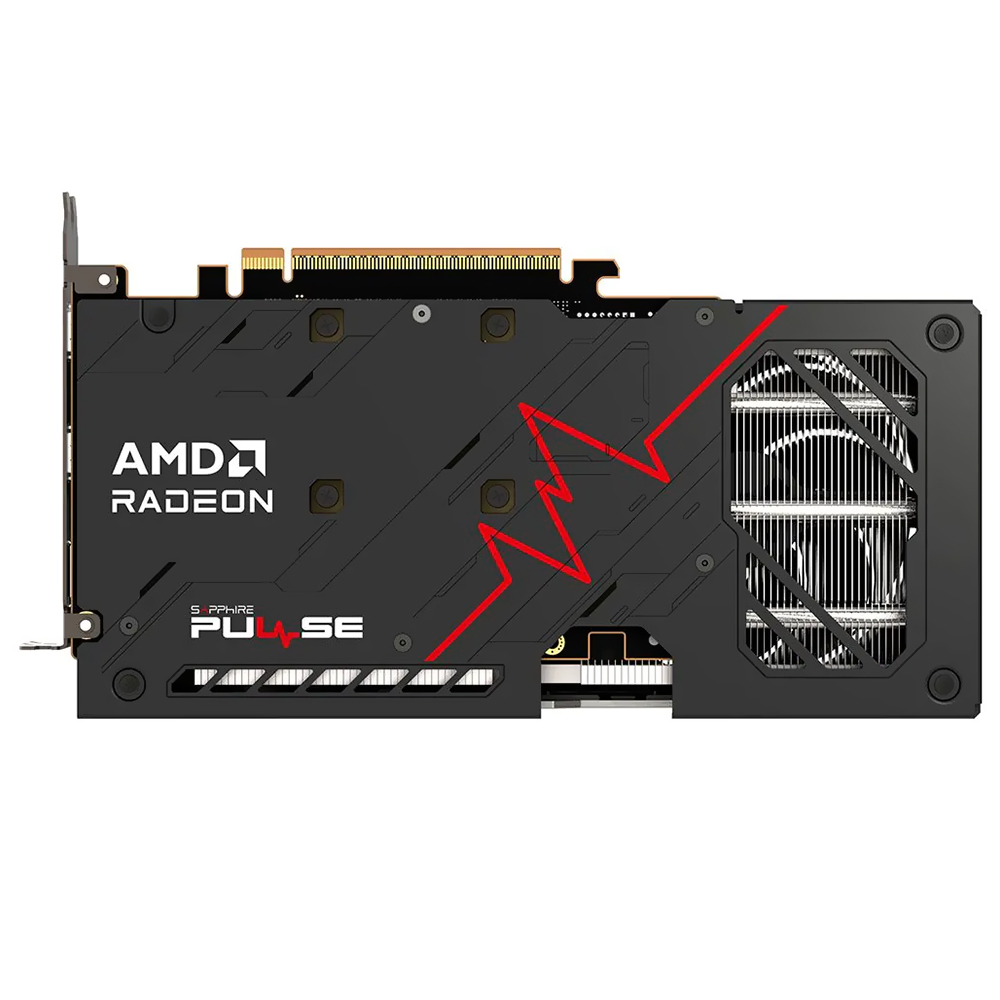 Placa de Vídeo Sapphire Gaming Pulse OC 16GB Radeon RX9060 XT GDDR6 - 11350-03-20G