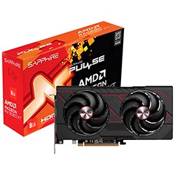 Placa de Vídeo Sapphire Gaming Pulse OC 8GB Radeon RX9060 XT GDDR6 - 11350-04-20G