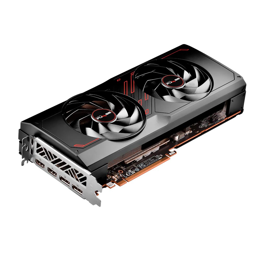 Placa de Vídeo Sapphire Pulse Gaming 12GB Radeon RX7700 XT GDDR6 - 11335-04-20G