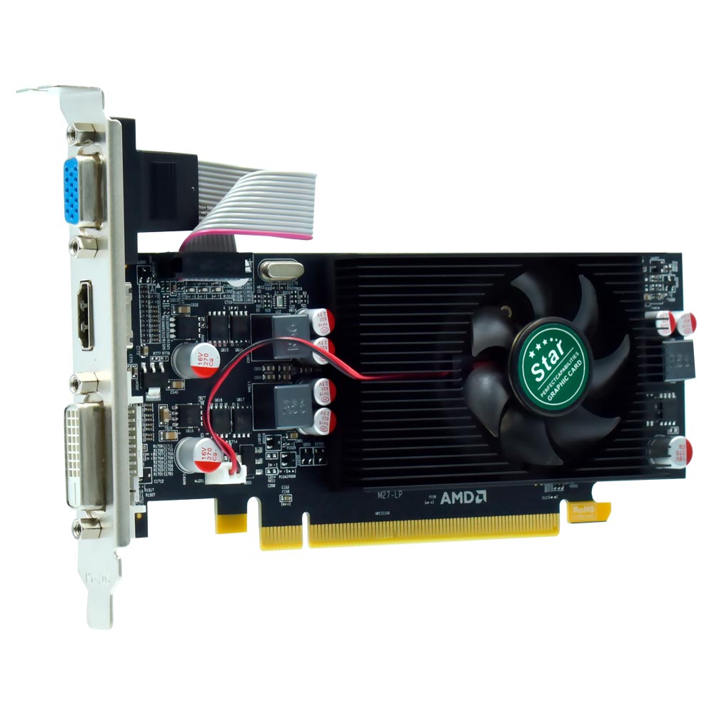 Placa de Vídeo Star 2GB Radeon R5-M240 DDR5 - R5-M240-GRAPHIC