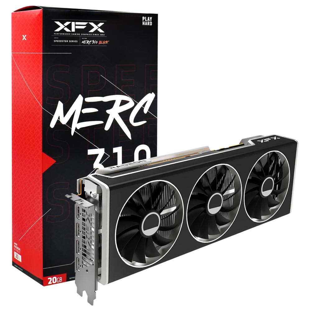 Placa de Vídeo XFX Merc 310 Black 20GB Radeon RX7900 XT GDDR6 - RX-79TMERCB9