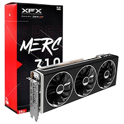 Placa de Vídeo XFX Merc 310 Black 24GB Radeon RX7900 XTX GDDR6 - RX-79XMERCB9