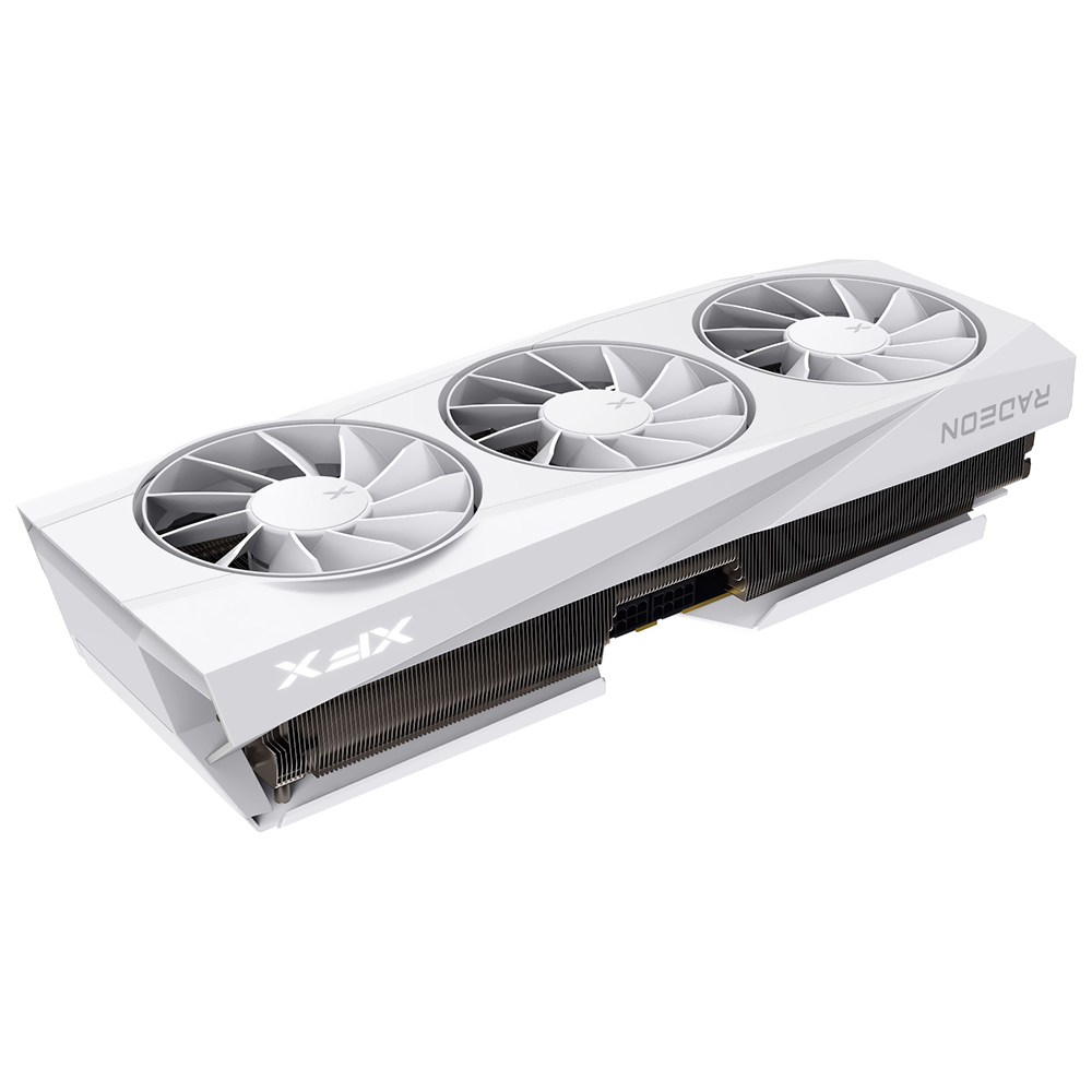 Placa de Vídeo XFX Quick Silver Gaming White Magnetic 16GB Radeon RX9070 XT GDDR6 - RX-97TMAQKW9