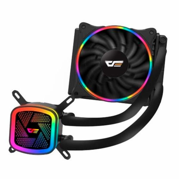 Cooler darkFlash Hydro Tracer DT-120 120MM RGB - Preto no Paraguai ...