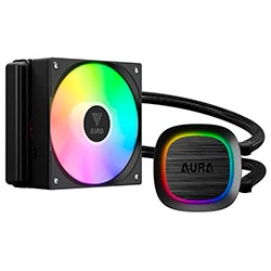 COOLER P/ PROC. GAMDIAS HYDRO AURA GL120 V2 ARGB 120MM PRETO (GARANTIA BR)