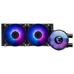 COOLER P/ PROC. MSI HYDRO MAG CORELIQUID A12 240 1700/1851/AM4/AM5 ARGB 240MM PRETO
