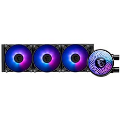 COOLER P/ PROC. MSI HYDRO MAG CORELIQUID A12 360 1700/1851/AM4/AM5 ARGB 360MM PRETO