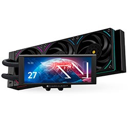 COOLER P/ PROC. THERMALRIGHT HYDRO TROFEO VISION 360 ARGB BLACK 360MM PRETO