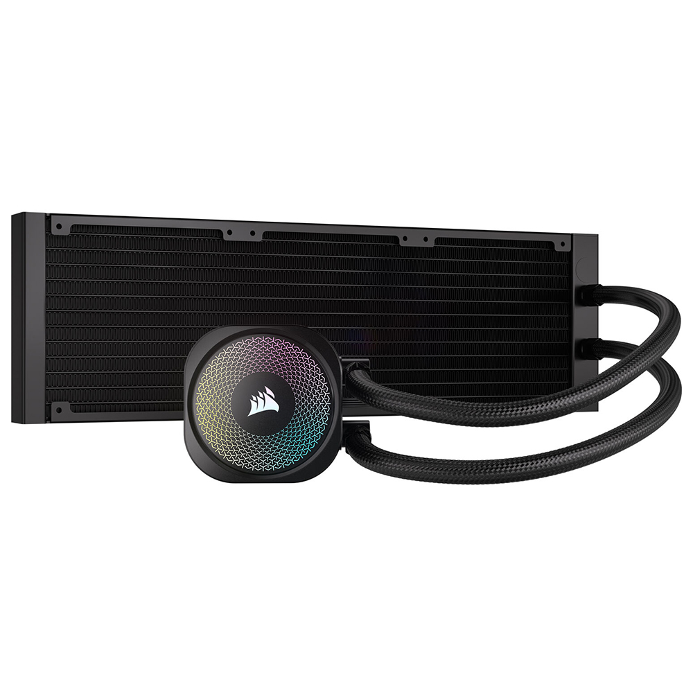 Water Cooler para Procesador Corsair Nautilus 360 RS ARGB 360MM - Preto (CW-9060093-WW)