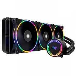 Water Cooler para Processador Aigo AC360 360MM RGB - Preto