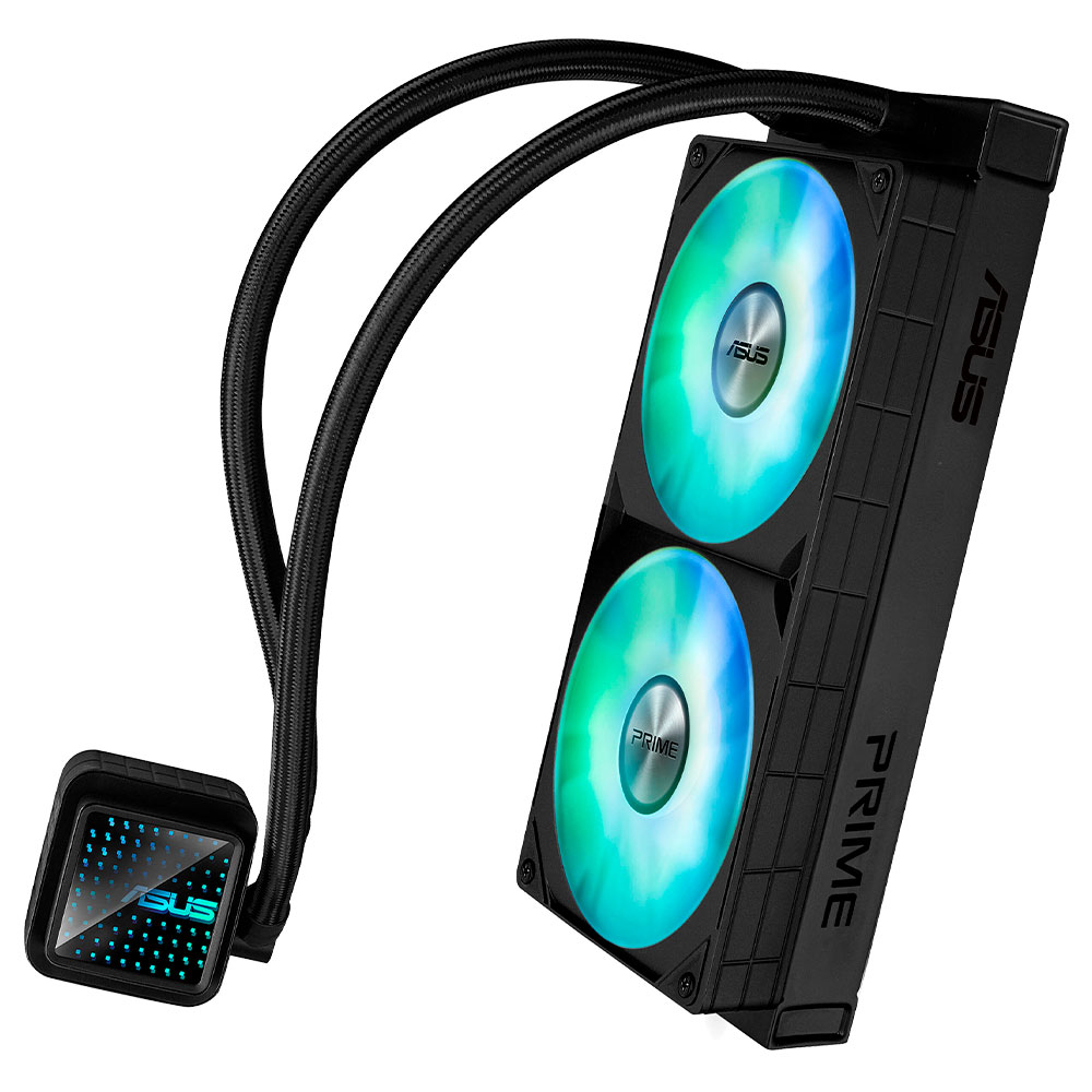 Water Cooler para Processador ASUS Prime LC 240 ARGB 240MM - Preto