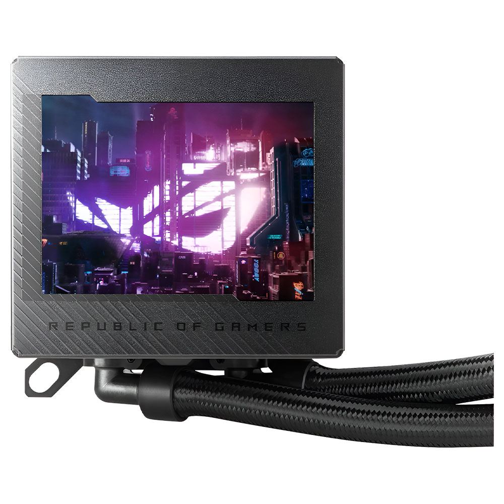 Water Cooler para Processador ASUS ROG Ryujin III 240 ARGB LCD 3.5" 240MM - Preto (90RC00K1-M0AAY0)